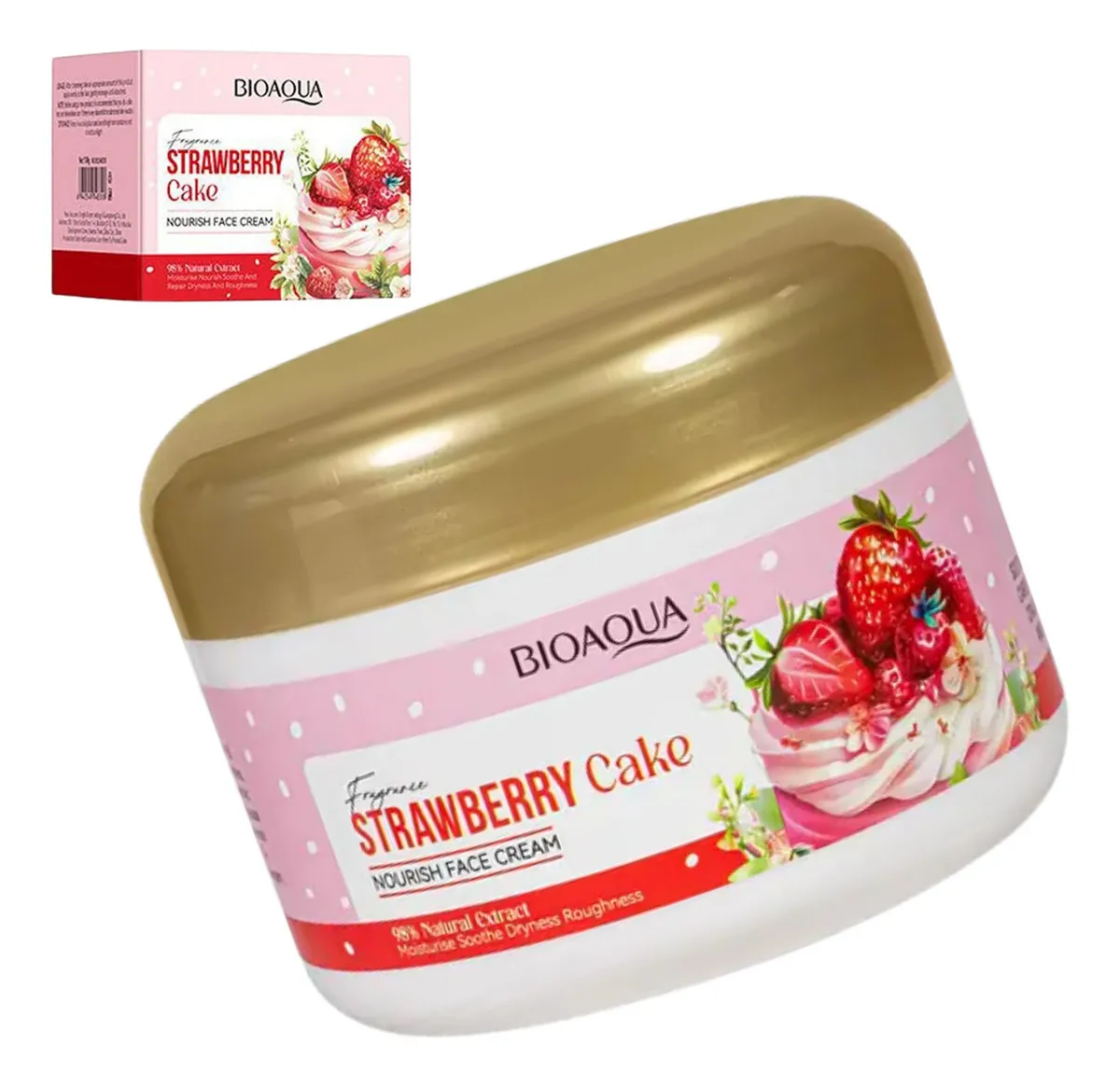 Miniatura 2 de Crema facial Strawberry Cake Bioaqua